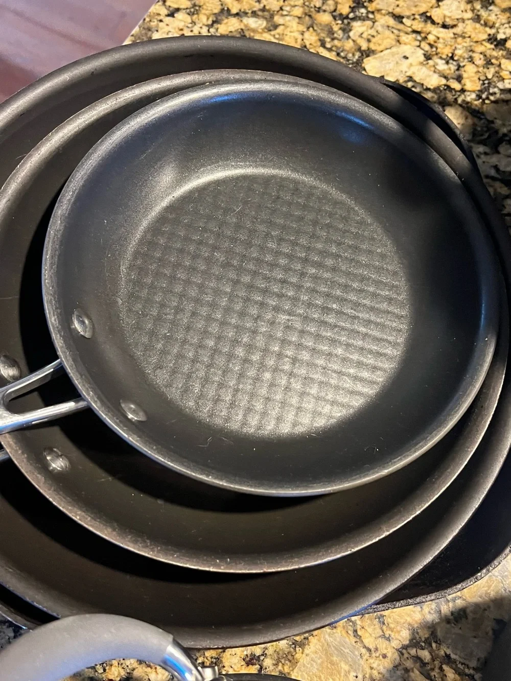 Better Homes And Gardens Gray/Steel Cookware Set with Lids